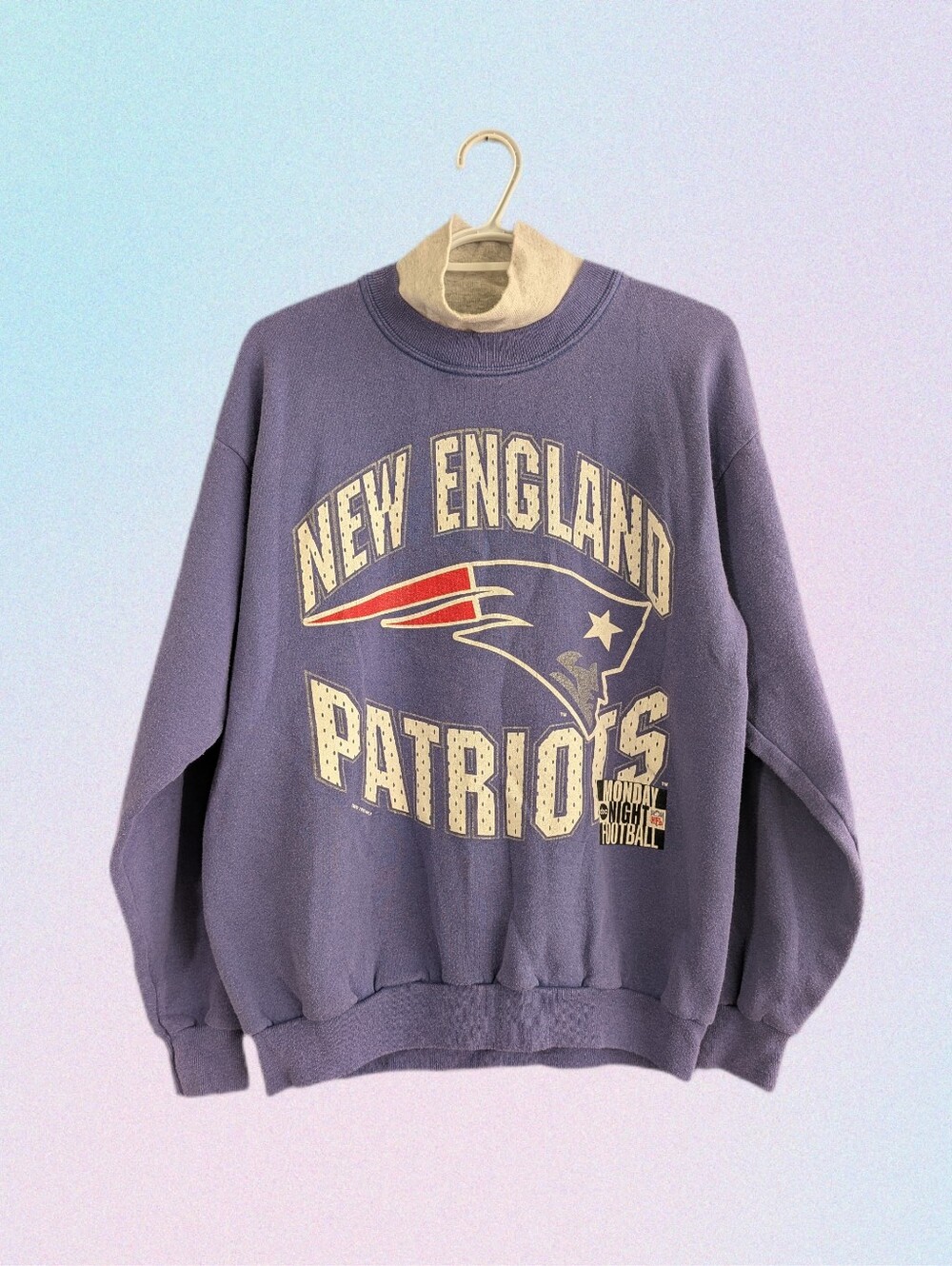 New England Patriots 90s Sweater Ladies Size Large